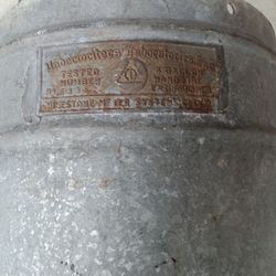 Fire Extinguisher Old Antique Bottom Half