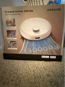 Dreame GoVac 200L 2-in-1 Robotic Vacuum & Mop - 13,000 Pa Vormax Suction, Smart Pathfinder Mapping & App Control for Carpet, Hardwood & Tile