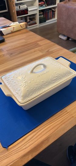 Le Creuset Olive Branch Collection Heritage Rectangular Casserole Dish
