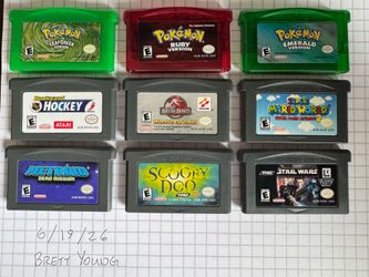 GameBoy Advance Games