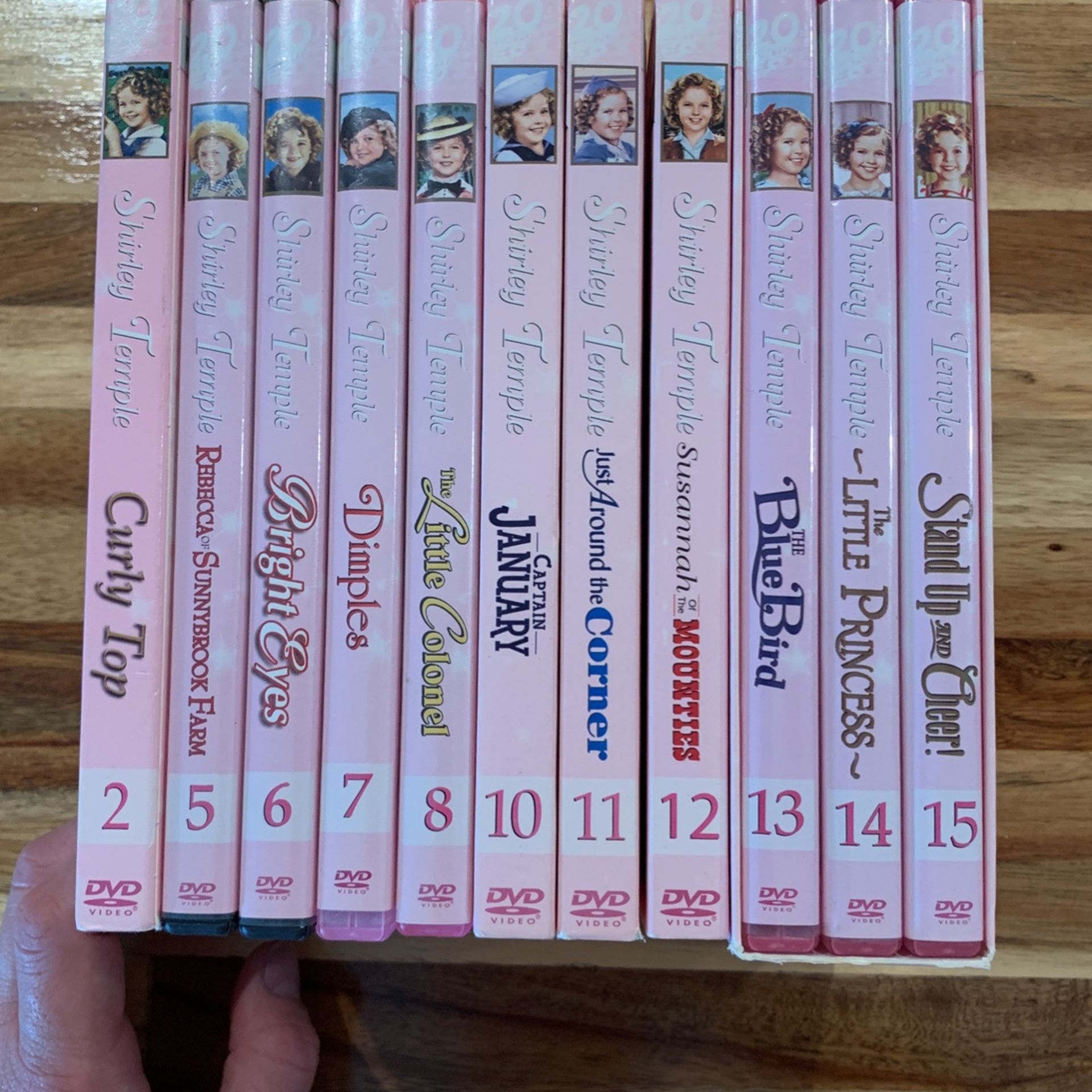 Shirley Temple DVD Collection (partial)
