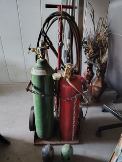 welding cart cutting torch
