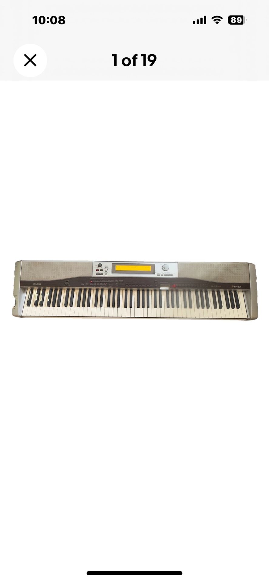 Casio Privia px-555R digital piano 88 key full size naturally scaled 32 note