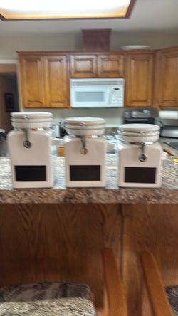 3 piece canister set