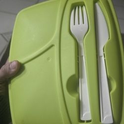 3 Tupperware W Lids. $5