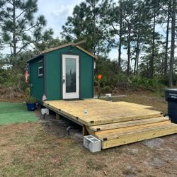 2023 Shed (Tiny Home) 13x8 W/deck