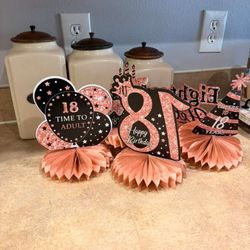 Free Decoration 18 Years 