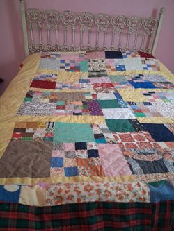 Handstiched quilt