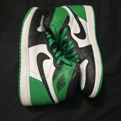 Green Jordan 1s