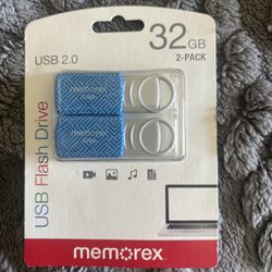 USB flash Drive-2 Pack 32GB