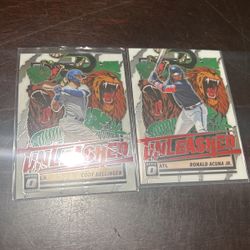 2 Card MLB Set Of Baseball Cards