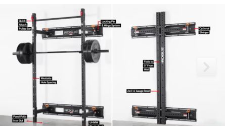 Rogue squat rack foldable