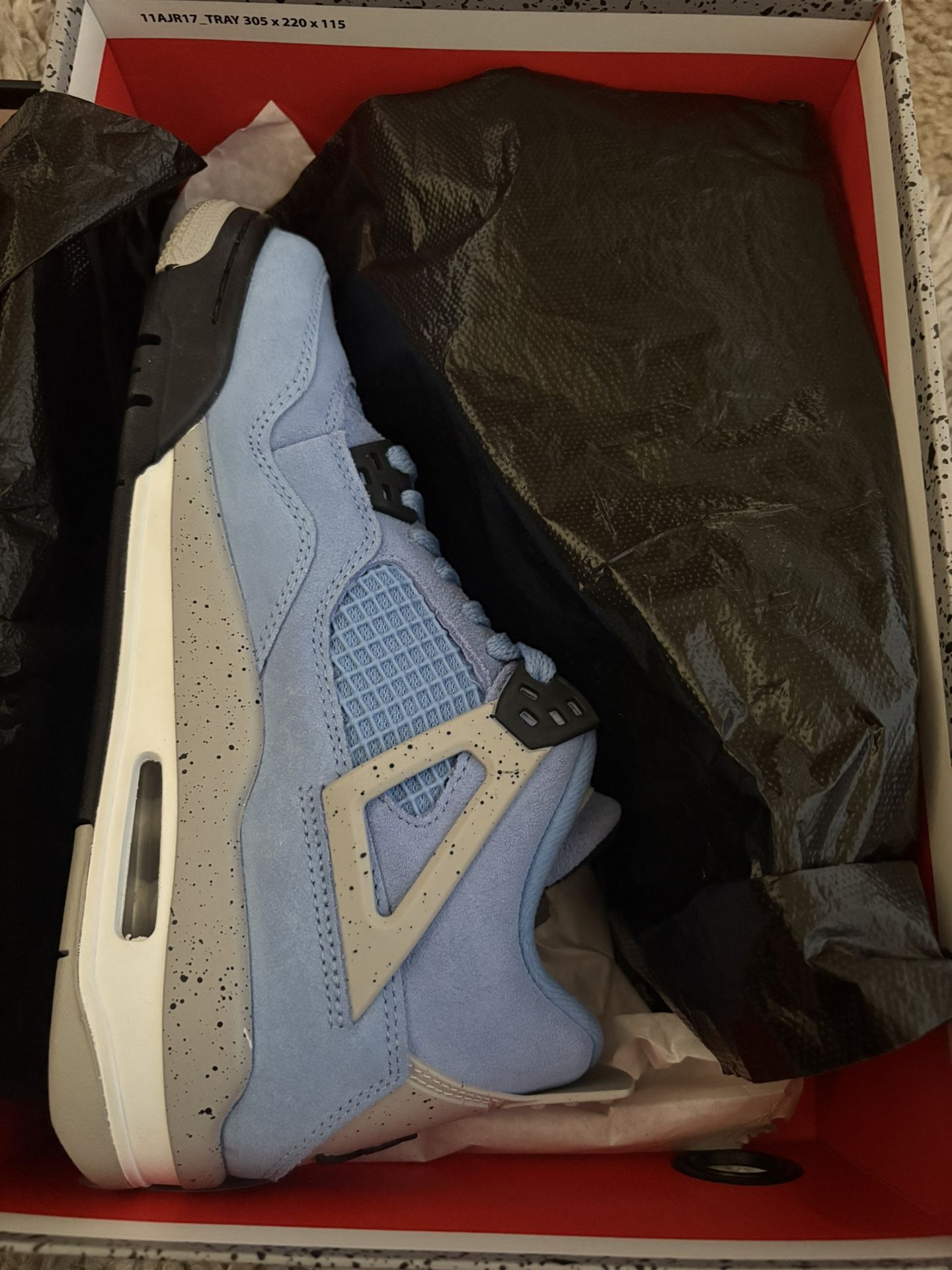 Jordan 4 Retro University Blue (GS)