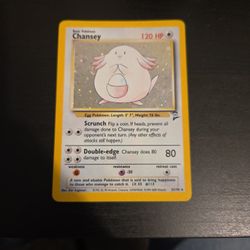 Chansey Holographic Great Condition 