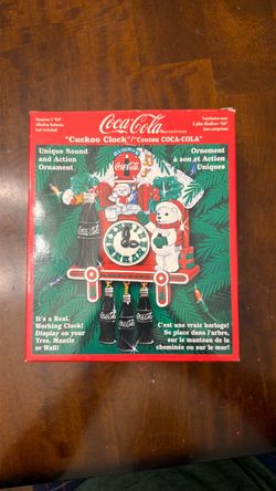 Rare-  coca-cola cuckoo clock