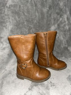 Size 6 Toddler Girl Brown Boots