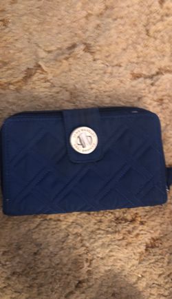 Vera Bradley turn lock wallet