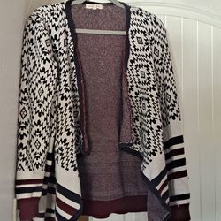 HONEY PUNCH sweater-shawl size XL