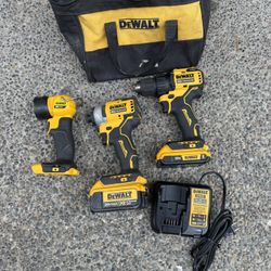 Dewalt 20v Brushless Drill Set