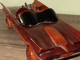 Wood handcraft oroginal batman mobile