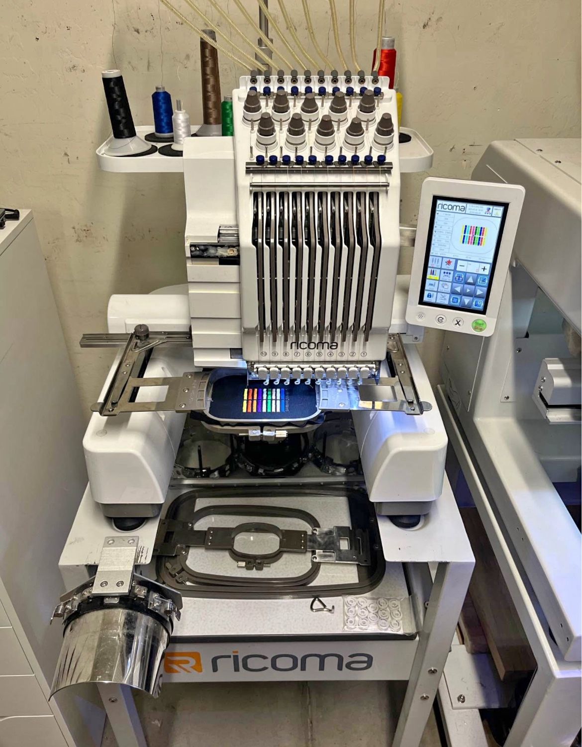 RICOMA EM1010 EMBROIDERY MACHINE