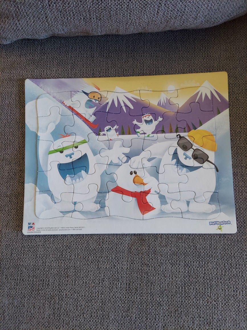 Abominable Snowman Puzzle $3