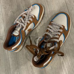 Nike Dunk Low sneakers in brown