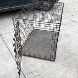 Large dog cage