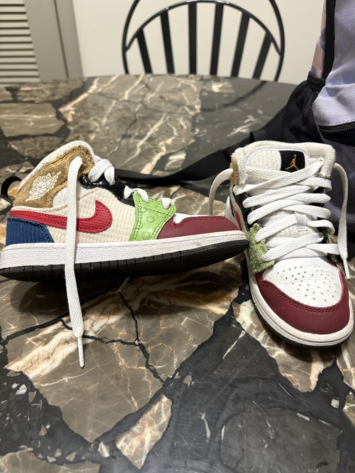 Toddler Jordan 1 Sperry Duck Boots And Nike Sandals