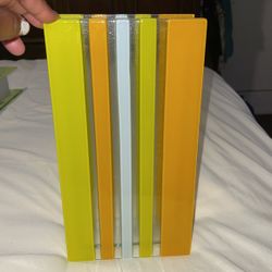 Orange and Yellow  Vase