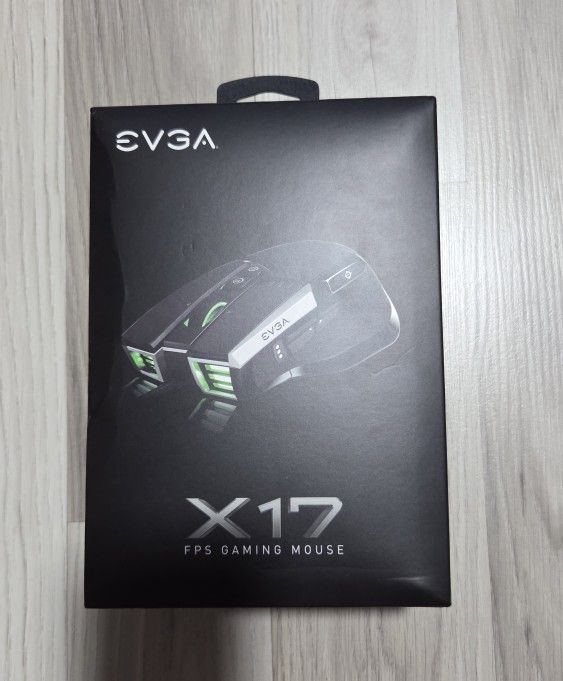 NEW. EVGA X17 Wired FPS Gaming Mouse. Firm On Price