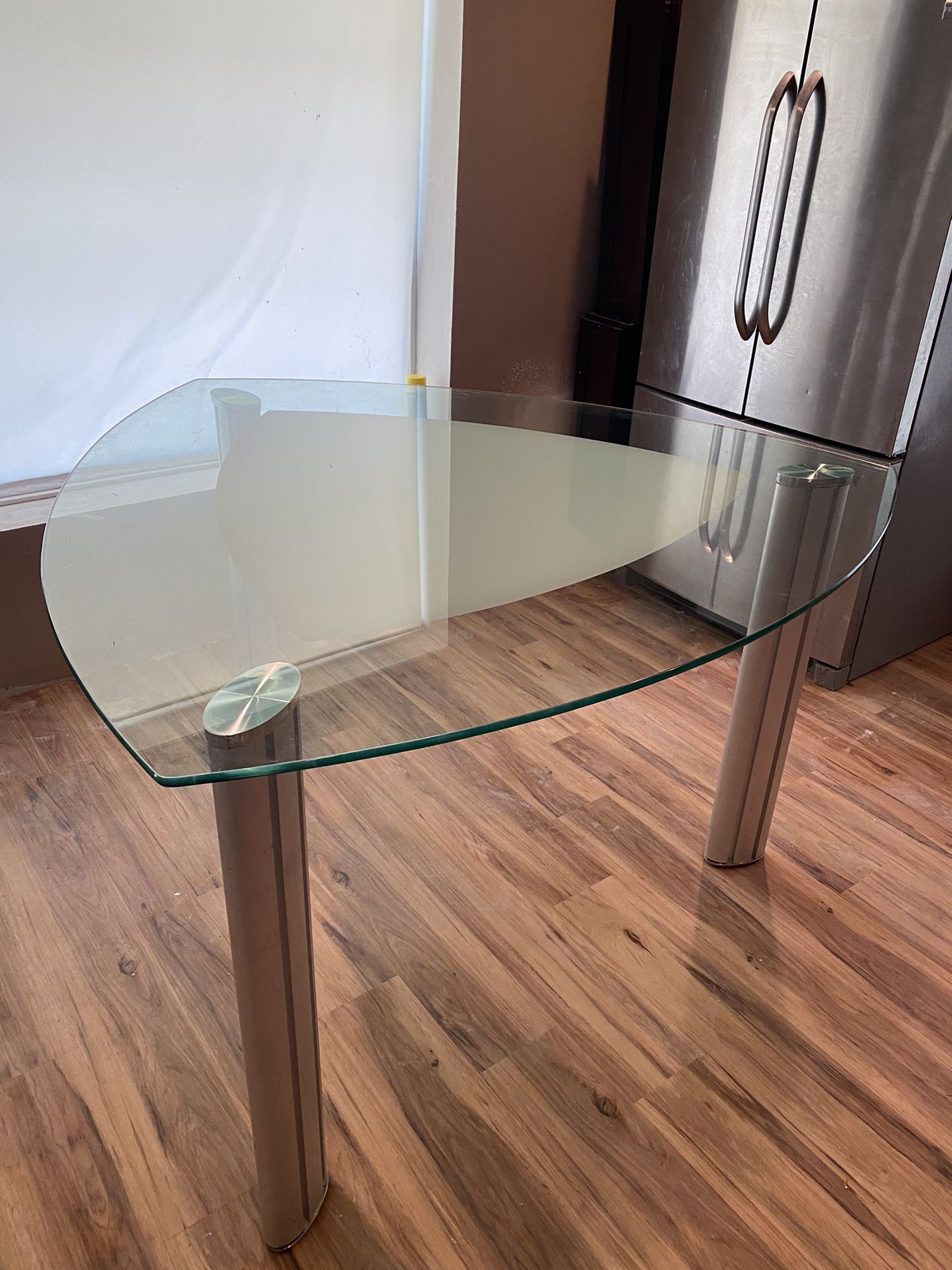 Glass Pub Table $50