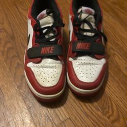 Red/white/black Nikes