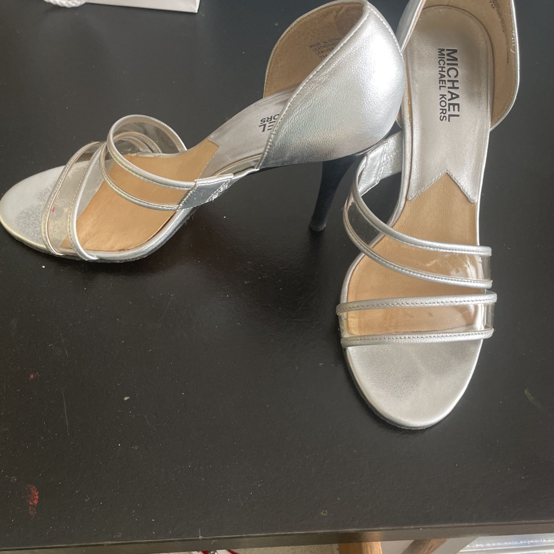 Michael Kors Silver Shoes