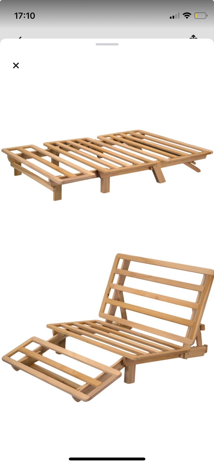 Full Size Futon Frame Only