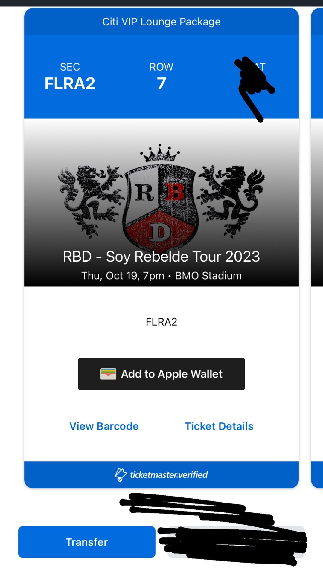 Rebelde tour 2023