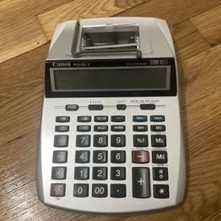 $5 Cannon P23-DH V 2-Color Mini Desktop 12 Digit Printing Calculator
