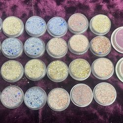 Acrylic powder bundle small containers