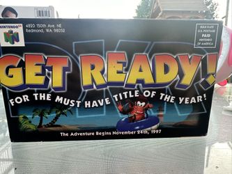 Diddy Kong Racing VHS