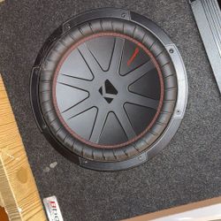 12 Inch Kicker Subwoofer & Amp 