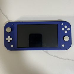 Nintendo Switch Lite Blue Color Handheld Console with Charger