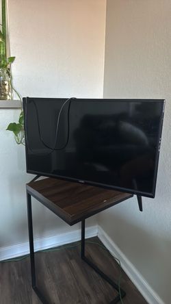 Tv and table