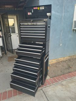 Craftsman tools box..H..65..W..27..D..18