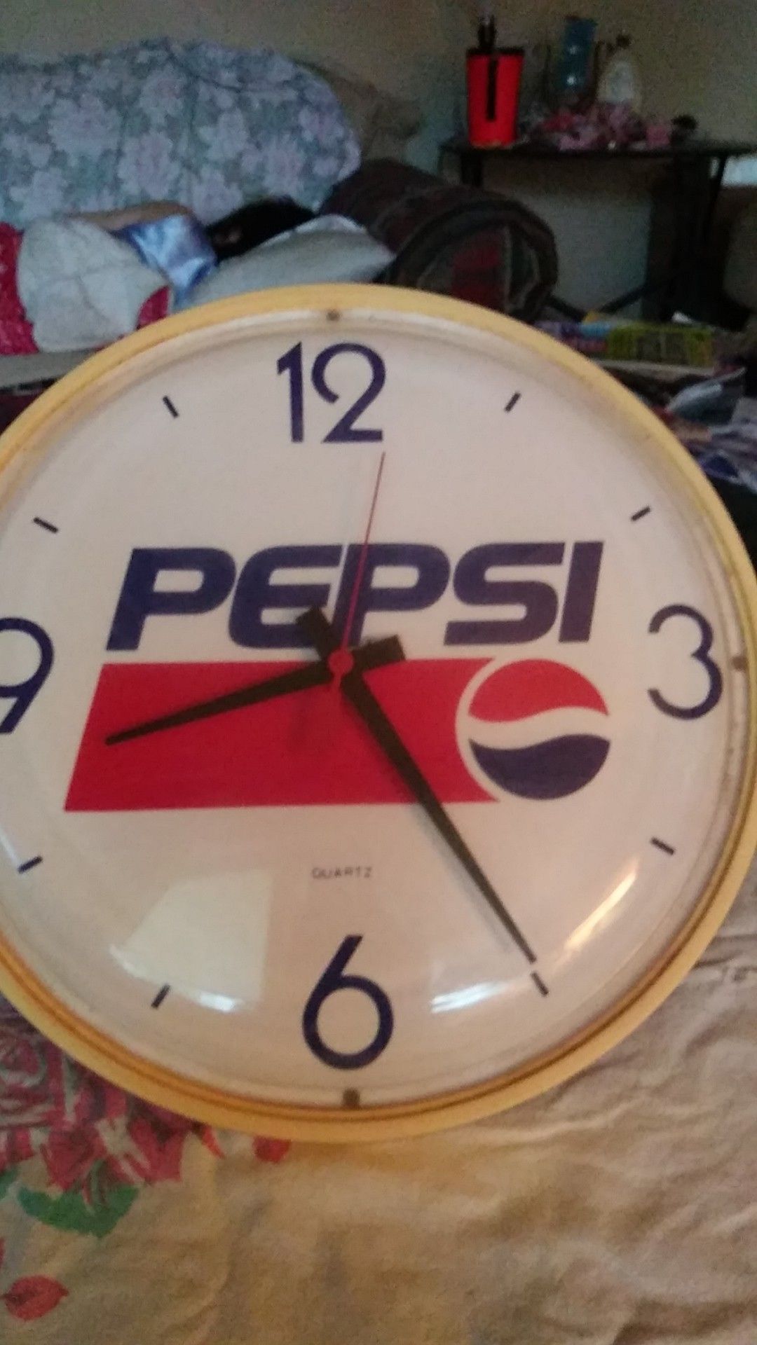 PEPSI Battery Operated Quartz Clock