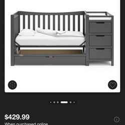 Graco remi 4in1 Crib With Changing Station 