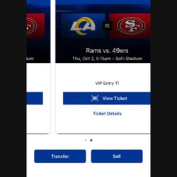 Rams tickets $300