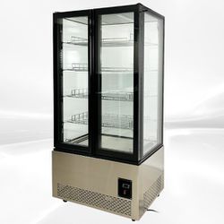 NSF 4 Sided Glass Standing Freezer DL-600F

