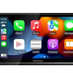 KENWOOD DMX7709S 6.8-Inch Capacitive Touch Screen, Car Stereo, CarPlay and Android Auto, Bluetooth, AM/FM Radio, MP3 Player, USB Port, Double DIN, 13-