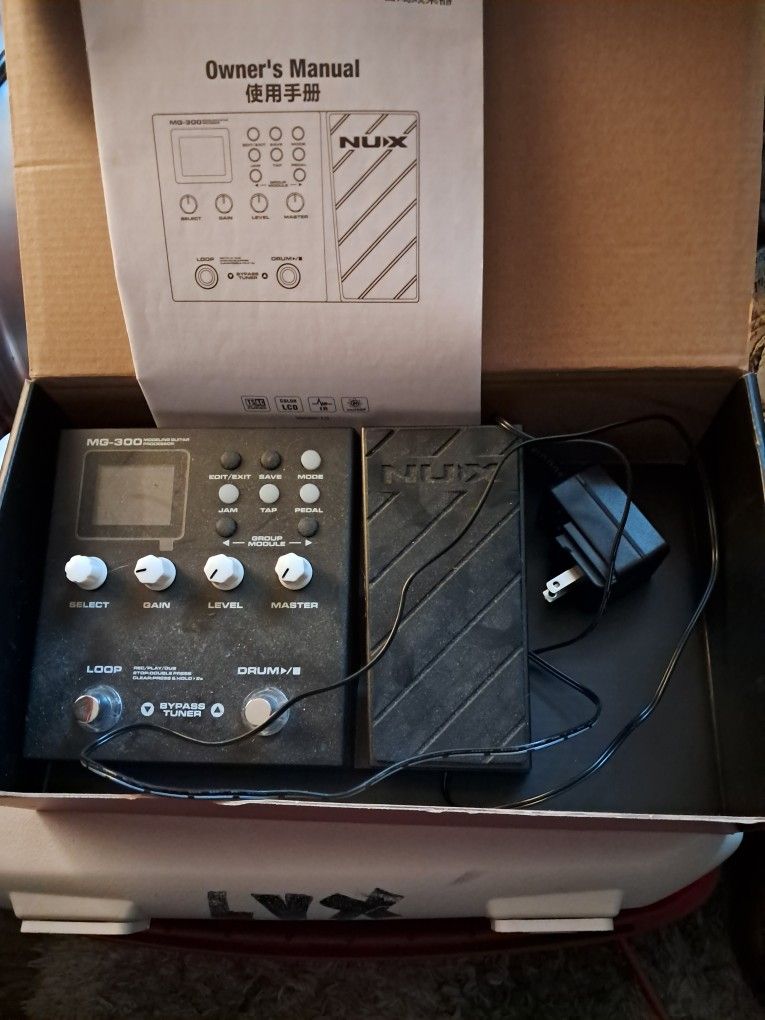 Nux Sound Processor For Guitar