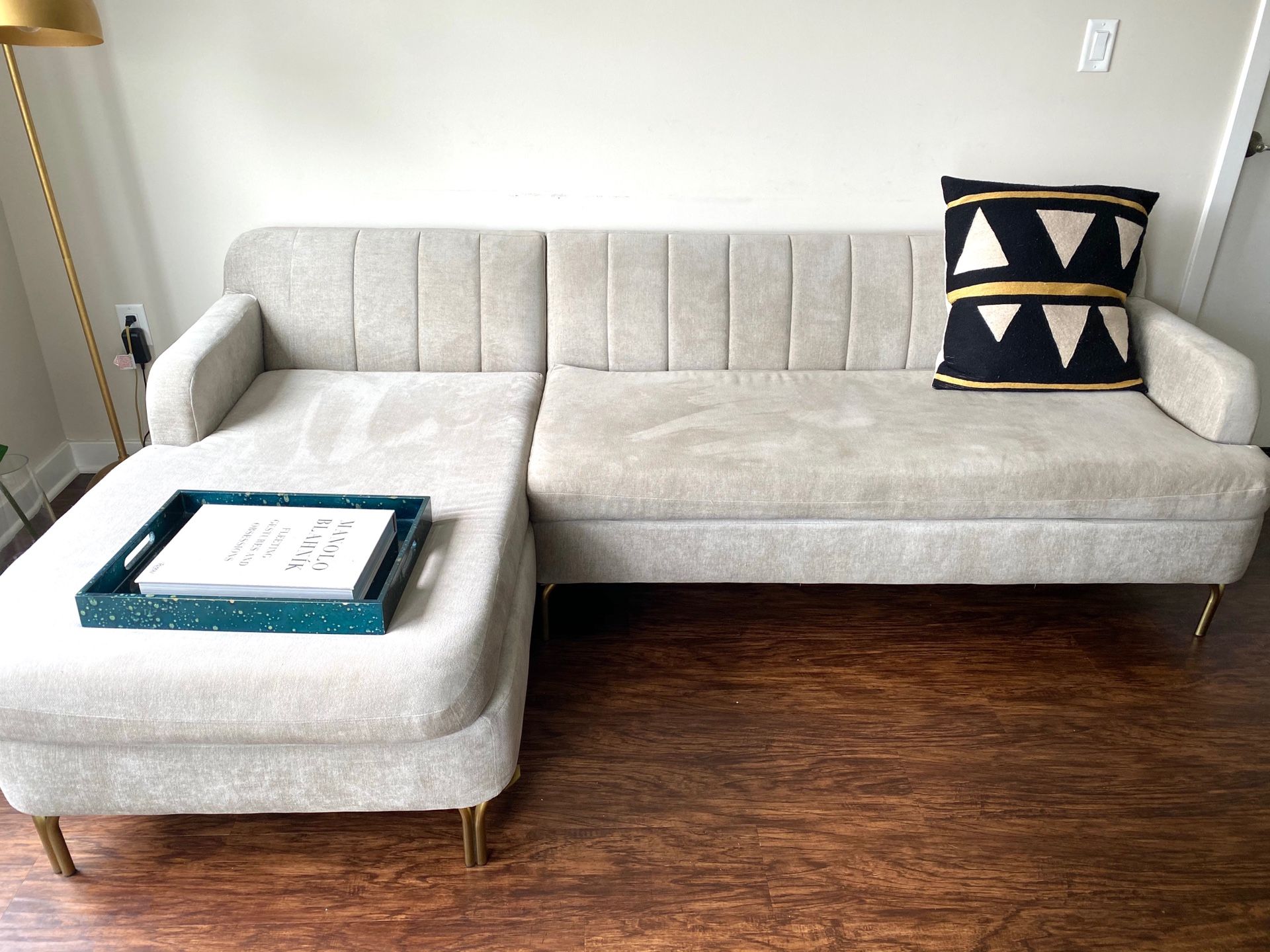 West Elm Valencia Sectional Couch